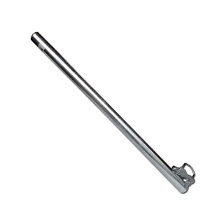 Mastverlngerung / Gelnderhalter mit Zahnschelle 50cm Stahl