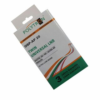 Polytron Twin Universal LNB Ultra-low Noise Profi Line OSP-AP 20