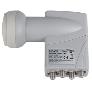 Polytron Quattro Universal LNB Ultra-low Noise Profi Line OSP-AP 95