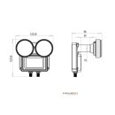 Inverto Black Pro Monoblock Twin LNB 6°