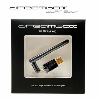 Dreambox Wireless 600Mbps Dual Band USB 2.0 Adapter inkl. Antenne