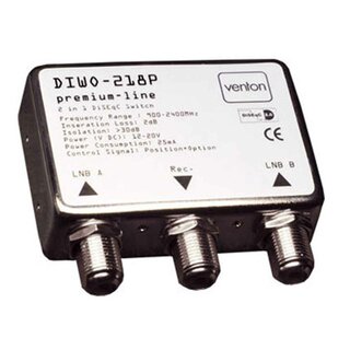 Venton DiseqC Schalter 2/1 Premium-Line mit WSG