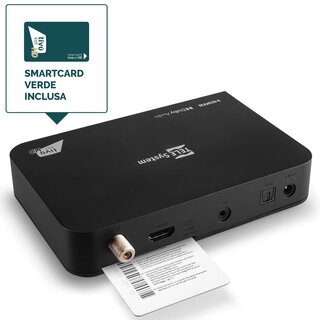 Telesystem TS9019 HEVC Full HD Sat-Receiver Tiv�Sat mit Aktivierter Tivusat Karte