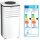 DigiQuest Comodo 2600W 9000 BTU 3 in1 Mobile Klimaanlage R290 EEK A