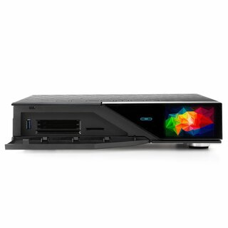 Dreambox DM900 RC20 UHD 4K E2 Linux PVR Receiver schwarz 1x DUAL DVB-S2X MS mit Wifi Antenne