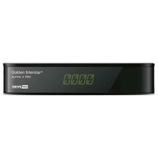 Golden Interstar ALPHA X PRO DVB-S2 Full HD H.265 HEVC IPTV OTT Mediaplayer Receiver