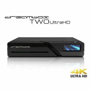 Dreambox Two Ultra HD BT 2x DVB-S2X MIS Tuner 4K 2160p E2 Linux Dual Wifi H.265 HEVC