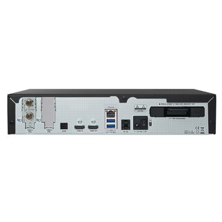 VU+ Duo 4K SE 1x DVB-S2X FBC Twin Tuner 1 TB HDD PVR ready Linux Receiver UHD 2160p