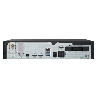 VU+ Duo 4K SE 1x DVB-T2 DUAL Tuner 2 TB HDD PVR ready Linux Receiver UHD 2160p