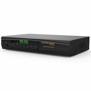 Golden Media Vote 4 HD + tivusat WECam mit Gold Karte COMBO Full HD Receiver (1xSat 1xDVB-C/T2)