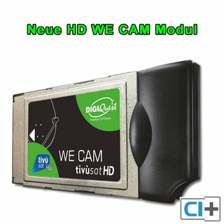 Tivusat WE CAM Digiquest Modul inkl. Aktivierte Smartcard
