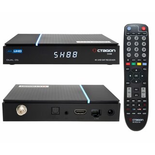 OCTAGON SX88 V2 4K Dual Boot S2+IP 1xDVB-S2 E2 Linux Smart TV Sat Receiver