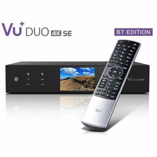 VU+ Duo 4K SE BT 1x DVB-S2X FBC Twin Tuner 1 TB HDD Linux Receiver UHD 2160p