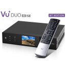 VU+ Duo 4K SE BT 1x DVB-S2X FBC Twin Tuner 1 TB HDD Linux Receiver UHD 2160p