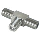 High Quality F-T-St�ck Verteiler, F-Kupplung - 2x...