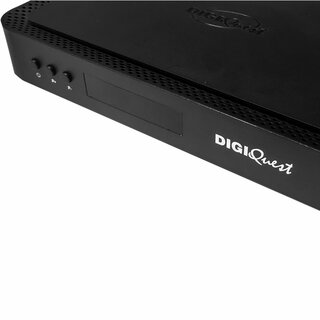 DigiQuest Q60 4K Combo HEVC UHD Tivusat Receiver inkl. Aktive Smartcard
