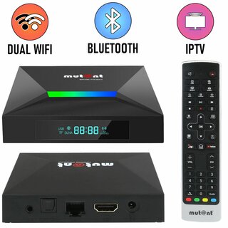 Mutant Inferno ProMax 8K UHD Android 9.0 IP-Receiver (Dual-WiFi, USB 3.0, HDMI, MicroSD