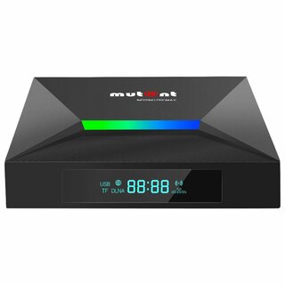 Mutant Inferno ProMax 8K UHD Android 9.0 IP-Receiver (Dual-WiFi, USB 3.0, HDMI, MicroSD