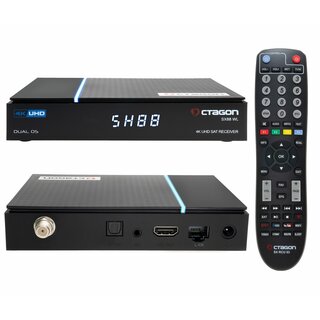 OCTAGON SX88 WL V2 4K Dual Boot S2+IP 5G Wi-Fi 1xDVB-S2 E2 Linux Smart TV Sat Receiver