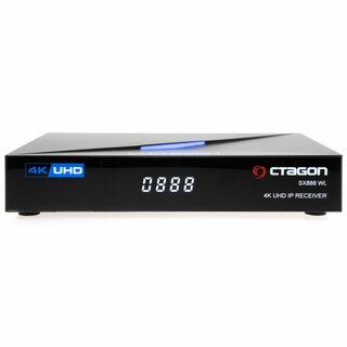 OCTAGON SX87 + Aktive Tivusat Karte Full HD H.265 DVB-S2 Sat + IP MS
