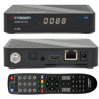 OCTAGON SX88 SE V2 WL (Wifi) Full HD H.265 Linux HDMI USB LAN DVB-S2 Sat + IP