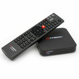 OCTAGON SX988 4K UHD Linux E2 IP-Receiver 2160p, H.265, LAN, HDMI, USB, IP-Mediaplayer