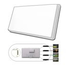 Selfsat H30D4 Quad Flachantenne für 4 Teilnehmer HDTV & 4K UHD tauglich