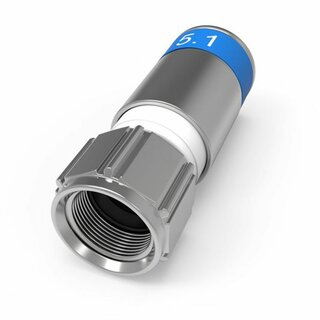 Cabelcon F-6-TD 5.1F-Kompressions Stecker TRUEDROP