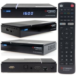 Mutant HD66 SE UHD 4K Enigma2 PVR COMBO Wifi 1xDVB-S2X & 1xDVB-CT2 Tuner Receiver