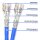 CAT 8.1 DUPLEX 250m Verlegekabel Netzwerkkabel AWG 22 2000Mhz blau