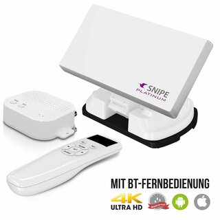 Selfsat SNIPE Platinum - Single - Mit BT Fernbedienung und iOS / Android Steuerung