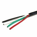Voll Kupfer Quattro Quad SAT Koax Kabel 4 in 1 Premium...