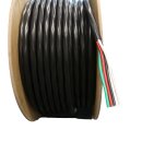 3 Meter Voll Kupfer Quattro Quad SAT Koax Kabel 4 in 1 Premium Class A+ Digital Full HD 4x7mm schwarz