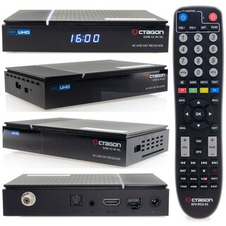 Mutant HD66 SE UHD 4K Enigma2 PVR DUAL Wifi 2xDVB-S2X Tuner Receiver