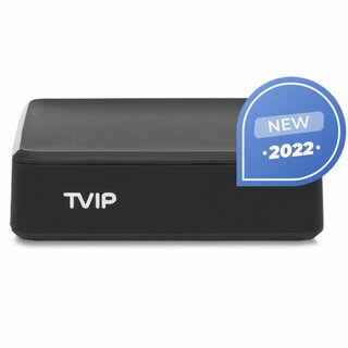 TVIP S-Box v.710 IR IPTV 4K HEVC HD Multimedia Streamer