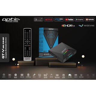 Optic GT-V Ultimo 4K UHD Android 11.0 IP-Receiver (Dual-WiFi, Bluetooth, MicroSD, HDMI)