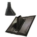 Auf Dach Sparrenhalter Profil/Vierkant Ø 48mm SET schwarz
