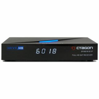 OCTAGON SFX6018 S2+IP Full HD Sat IP-Receiver (Linux E2 & Define OS, DVB-S2, 1080p, HDMI, USB, LAN)