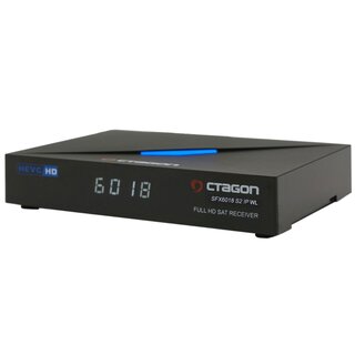 OCTAGON SFX6018 WL S2+IP Full HD Sat IP-Receiver (Linux E2 & Define OS, DVB-S2, 1080p, HDMI, WiFi)