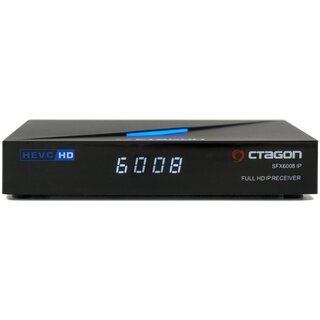 OCTAGON SFX6008 IP Full HD IP-Receiver (Linux E2 & Define OS, 1080p, HDMI, USB, LAN, Schwarz)