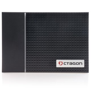 OCTAGON SF2028 + WECam mit Gold Karte Twin HD 3D OPTIMA schwarz (2xDVB-S2)