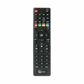 TeleSystem TS9018 Full HD Sat-Receiver mit Aktiver TIVUSAT Karte Original