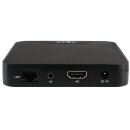 Axas A1 HD 4K UHD Android 10 IP Receiver (Dual-WiFi, LAN, HDMI, USB 2.0, MicroSD, Schwarz)