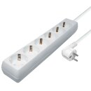 Mehrfachsteckdose 6-fach Schutzkontakt-Leiste mit...