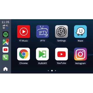 GigaBlue CarPlay AI Box Android 13 TV (UHD 4K, Apple CarPlay, Android Auto, Chromecast, Google Play)