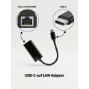 USB-C zu Ethernet Adapter Typ-C RJ45 Android
