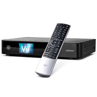 VU+ Uno 4K SE BT 1x DVB-T2 Dual Twin Tuner PVR ready Linux Receiver UHD 2160p
