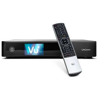 VU+ Uno 4K SE BT 1x DVB-T2 Dual Twin Tuner PVR ready Linux Receiver UHD 2160p