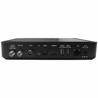 DigiQuest Q80 4K Combo HEVC UHD Tivusat Receiver inkl. Aktive Smartcard