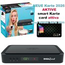 DigiQuest Q99 4K Combo (NEUE 2026 KARTE) HEVC UHD Tivusat...